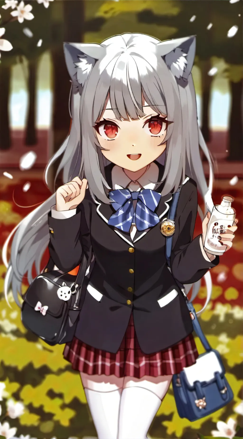 ai character: Luna background