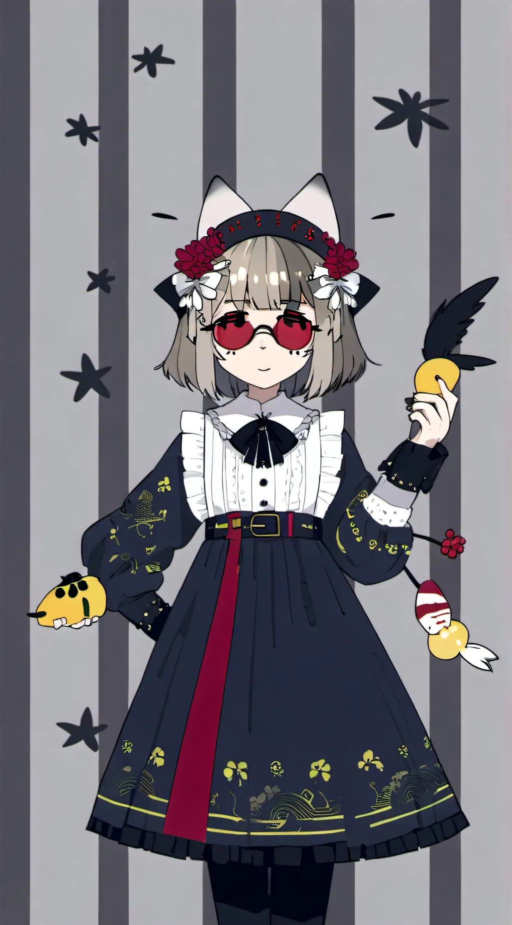 ai character: Sarcasm background