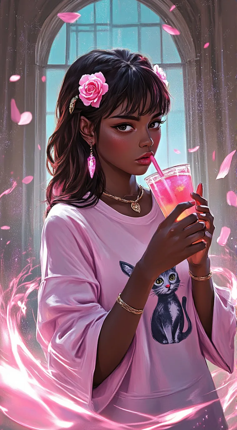 ai character: anna  background