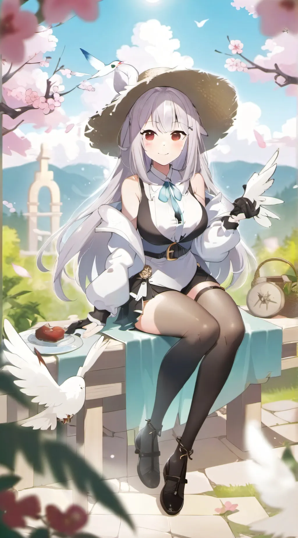 ai character: Maya background