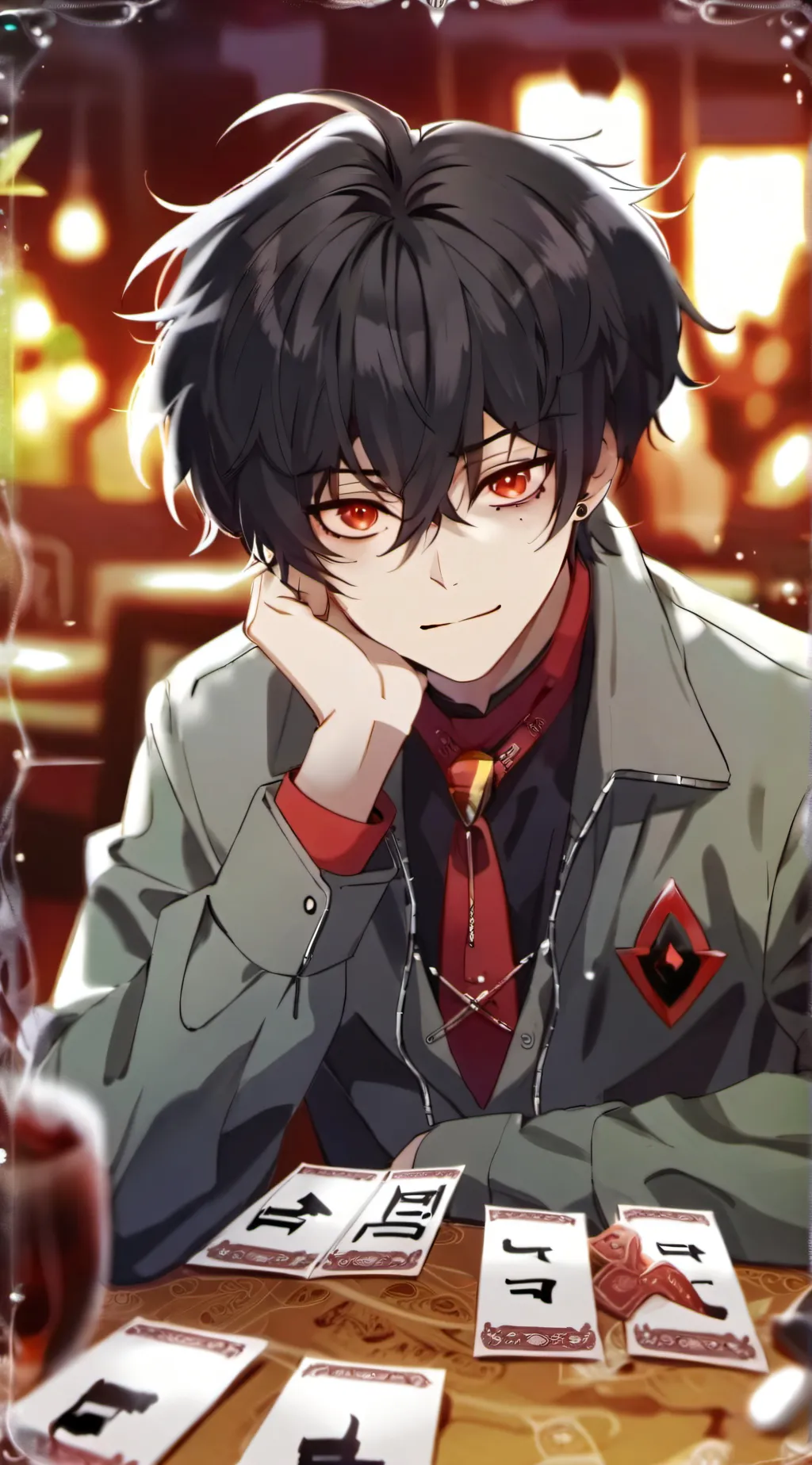 ai character: David background