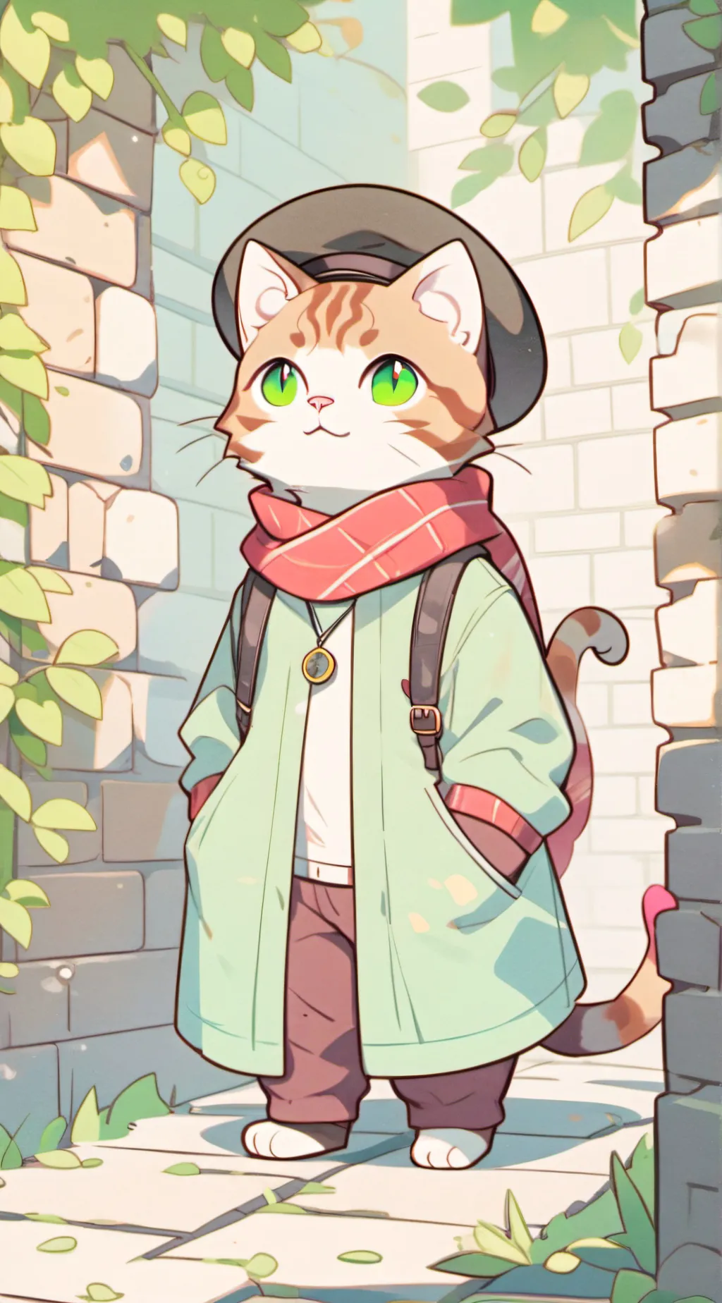 ai character: Andrew Magel background