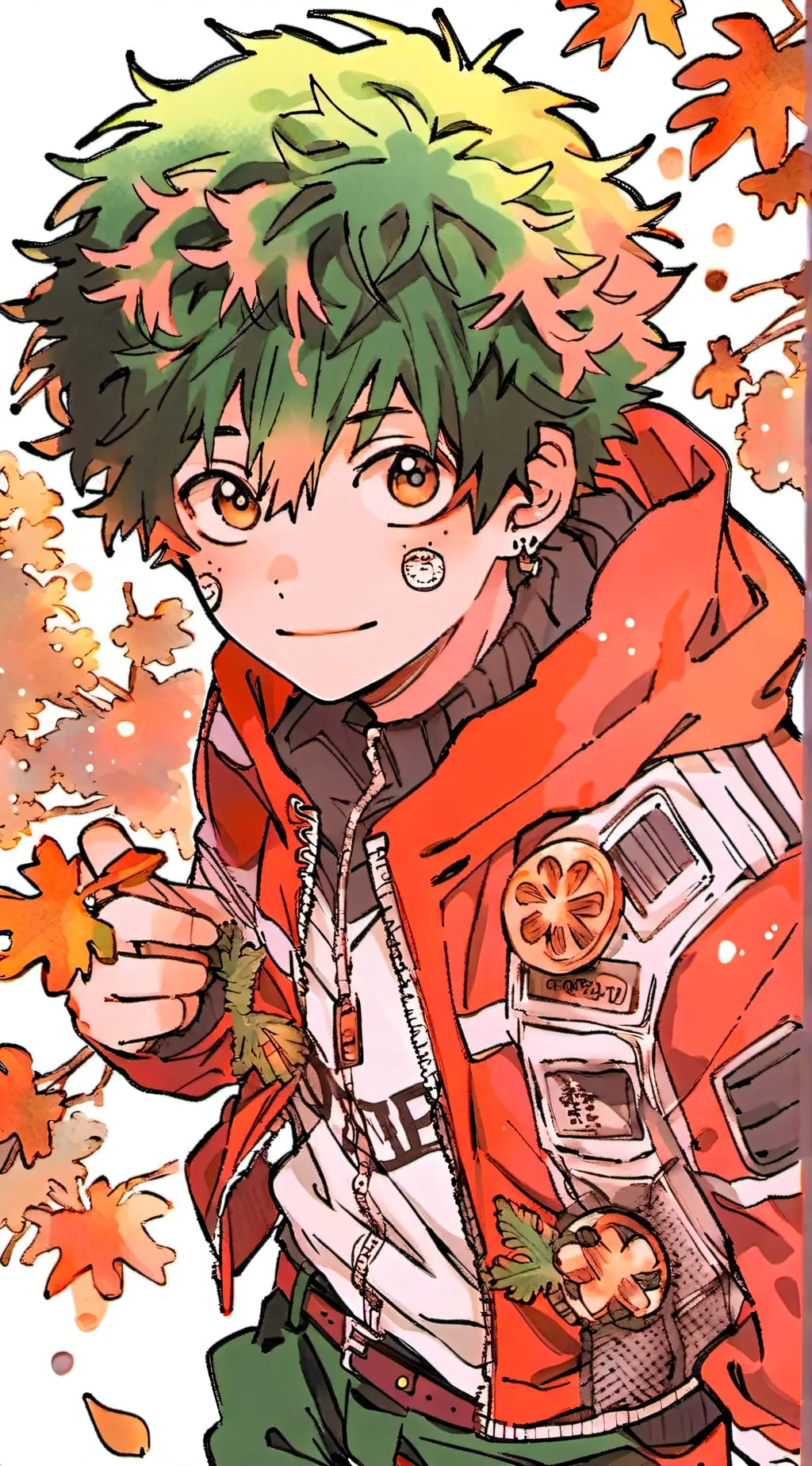 ai character: Deku background