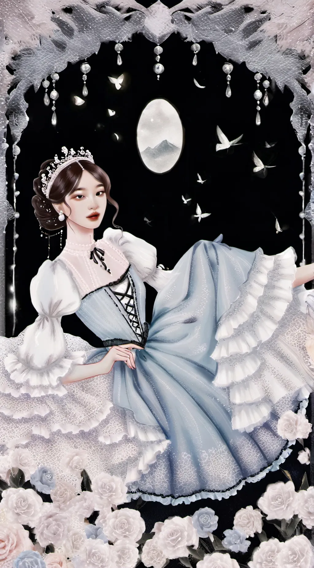 ai character: BINI PH background