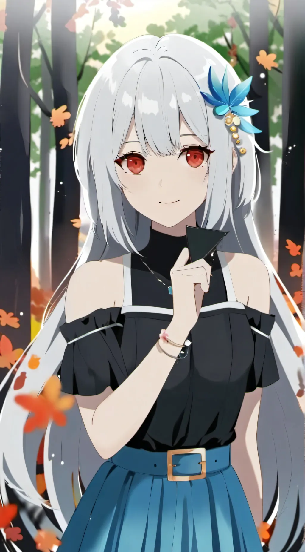 ai character: hanako background