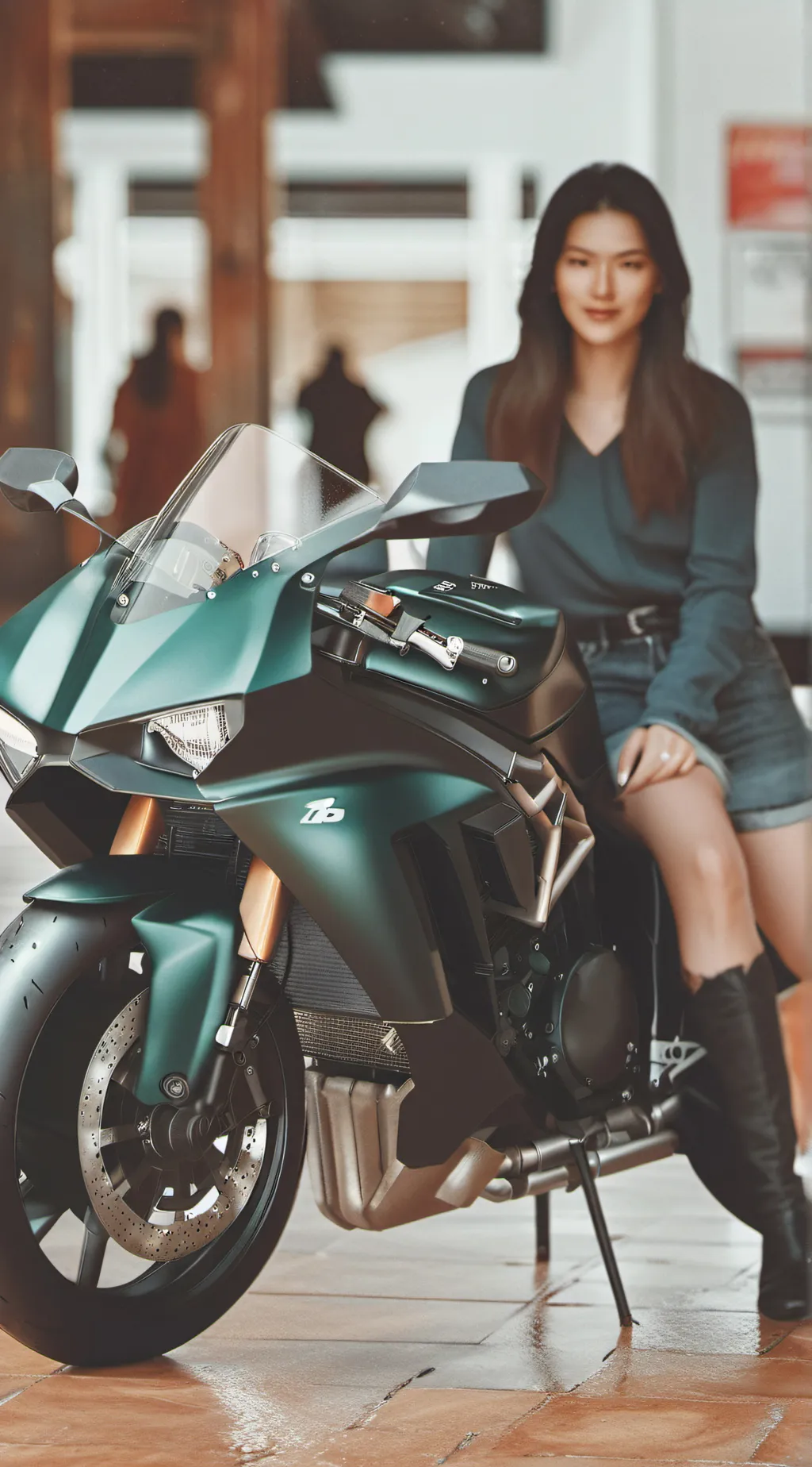 ai character: Jasmine background