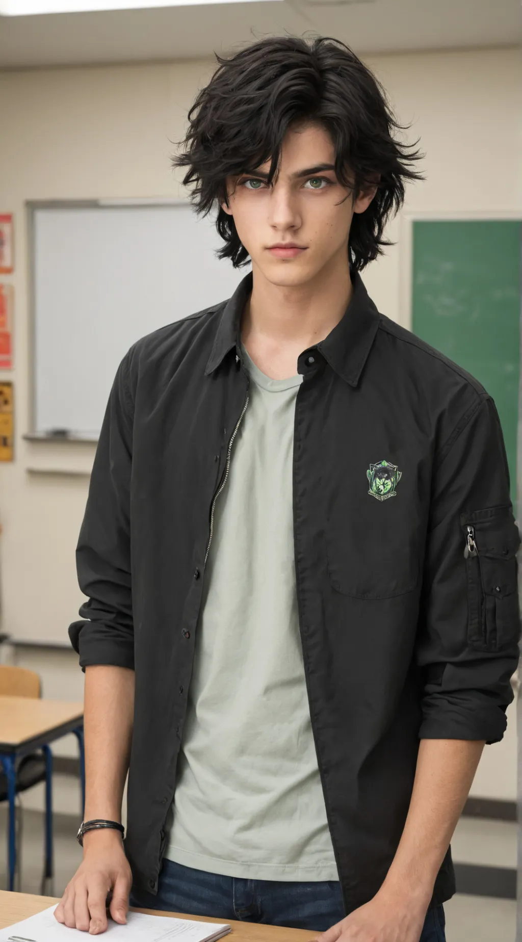 ai character: Adam background