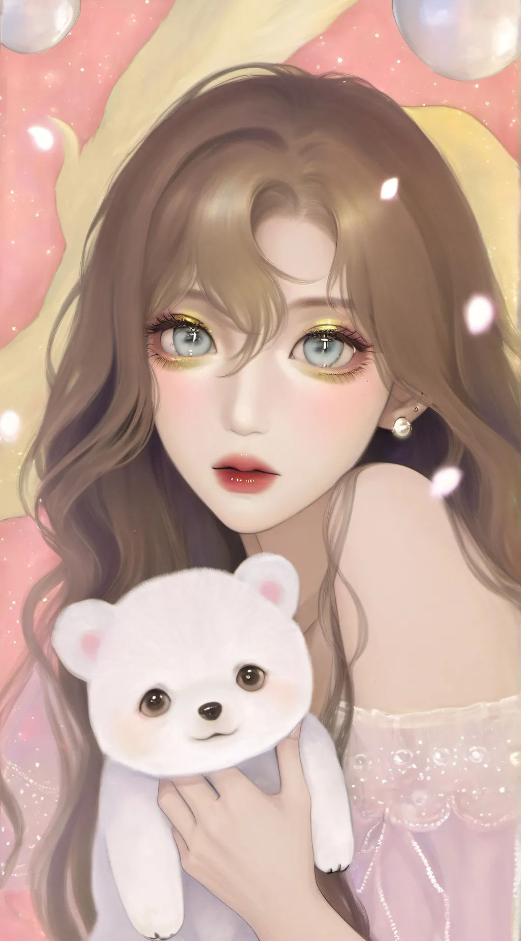 ai character: Anahi background