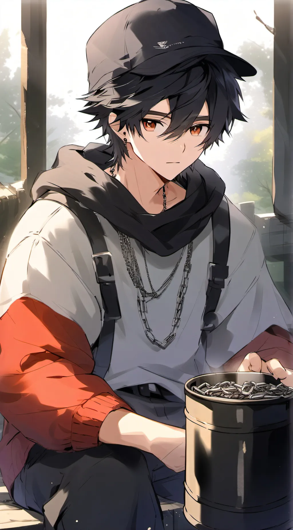 ai character: Rey background