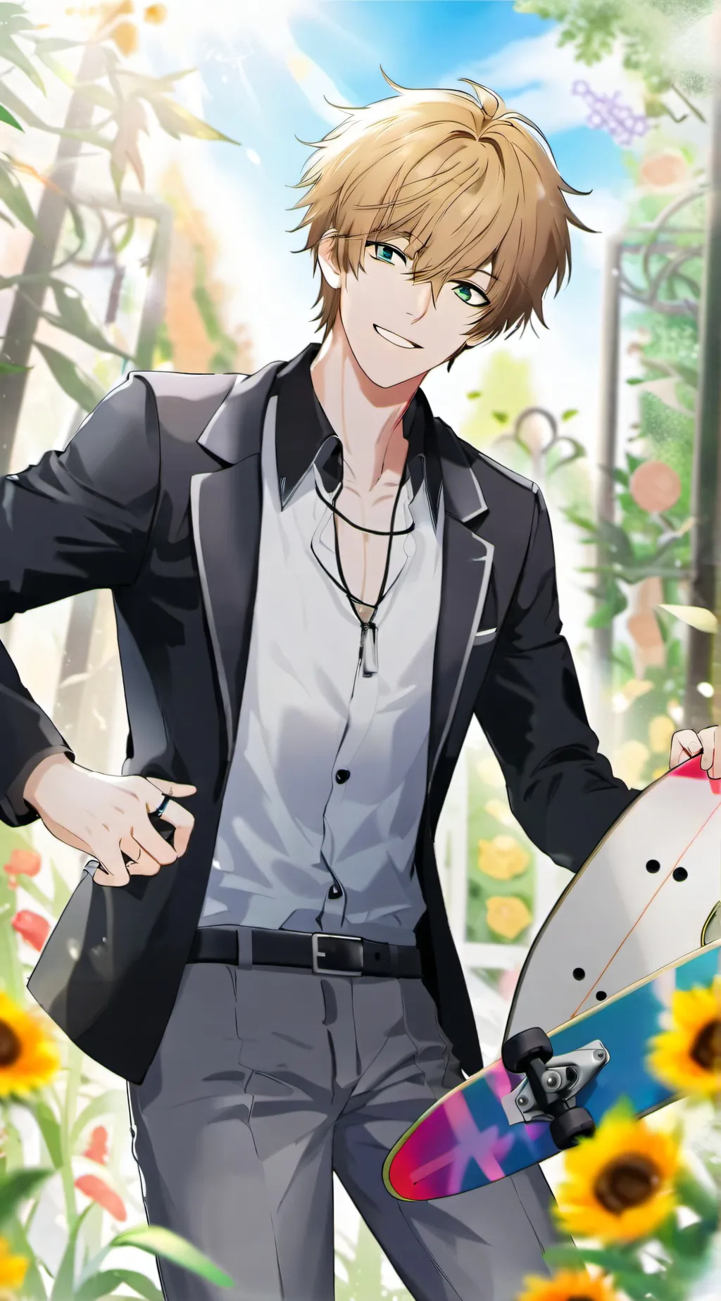 ai character: Zack background