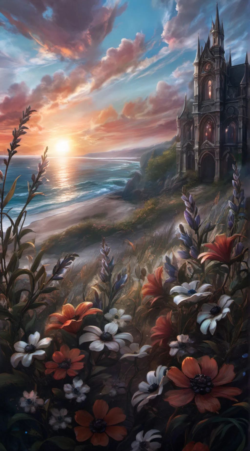 ai character: ✨Jjk beach day!✨ background