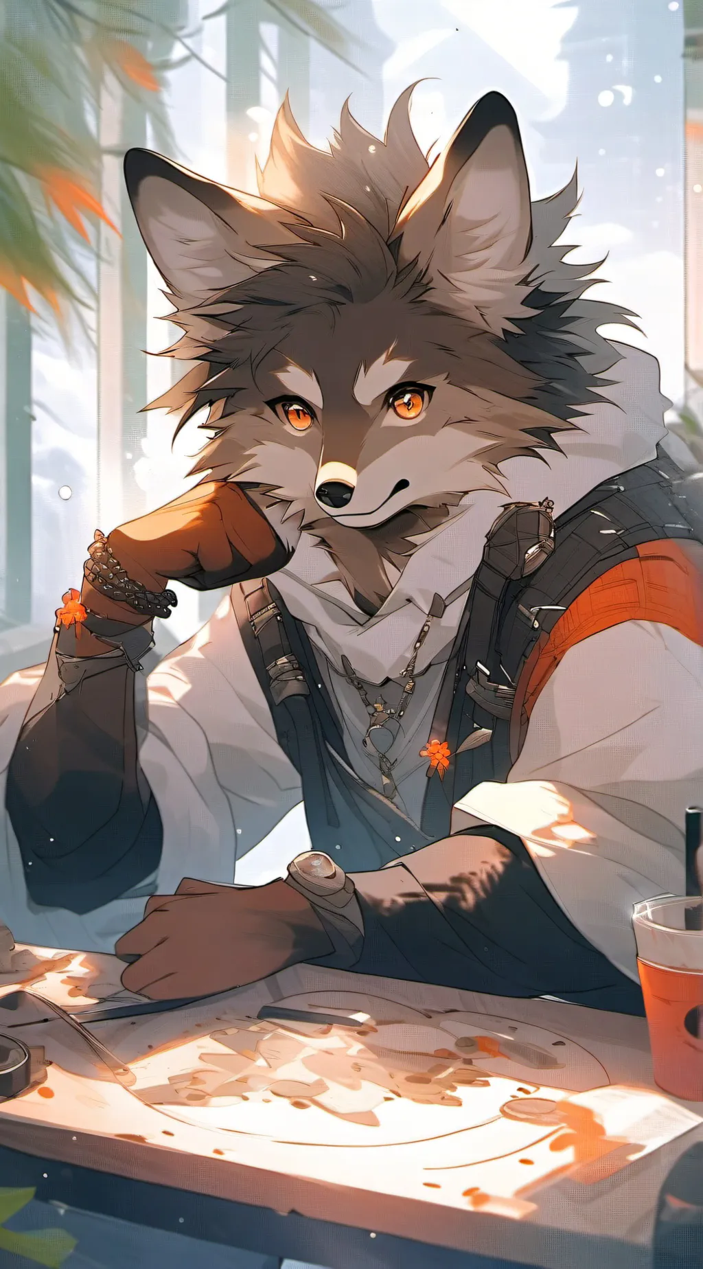 ai character: Luke background