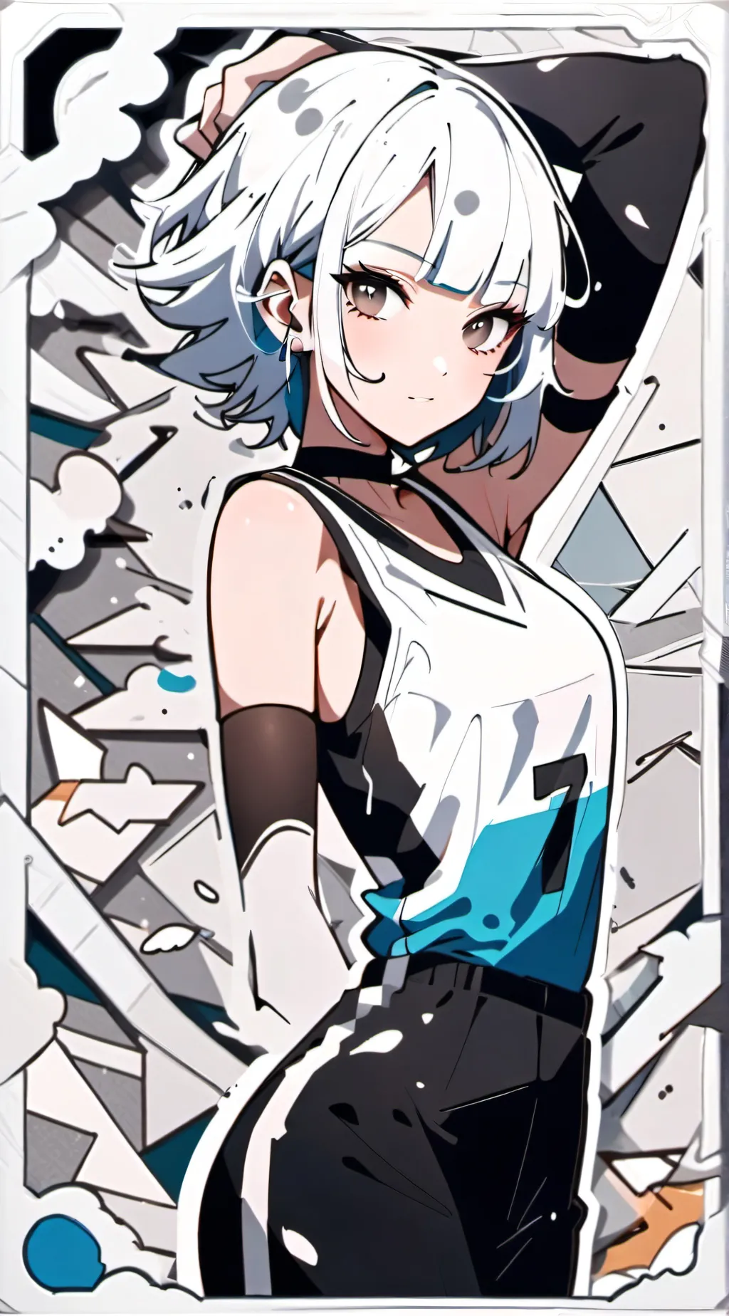 ai character: Luna background