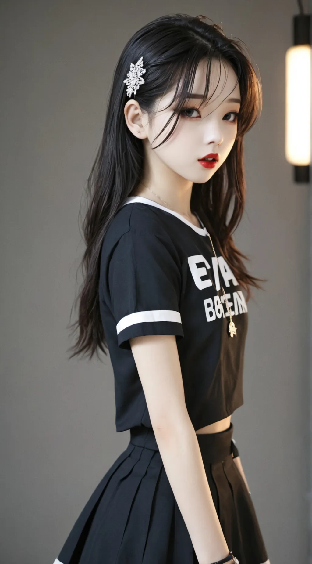 ai character: ITZY!!  background