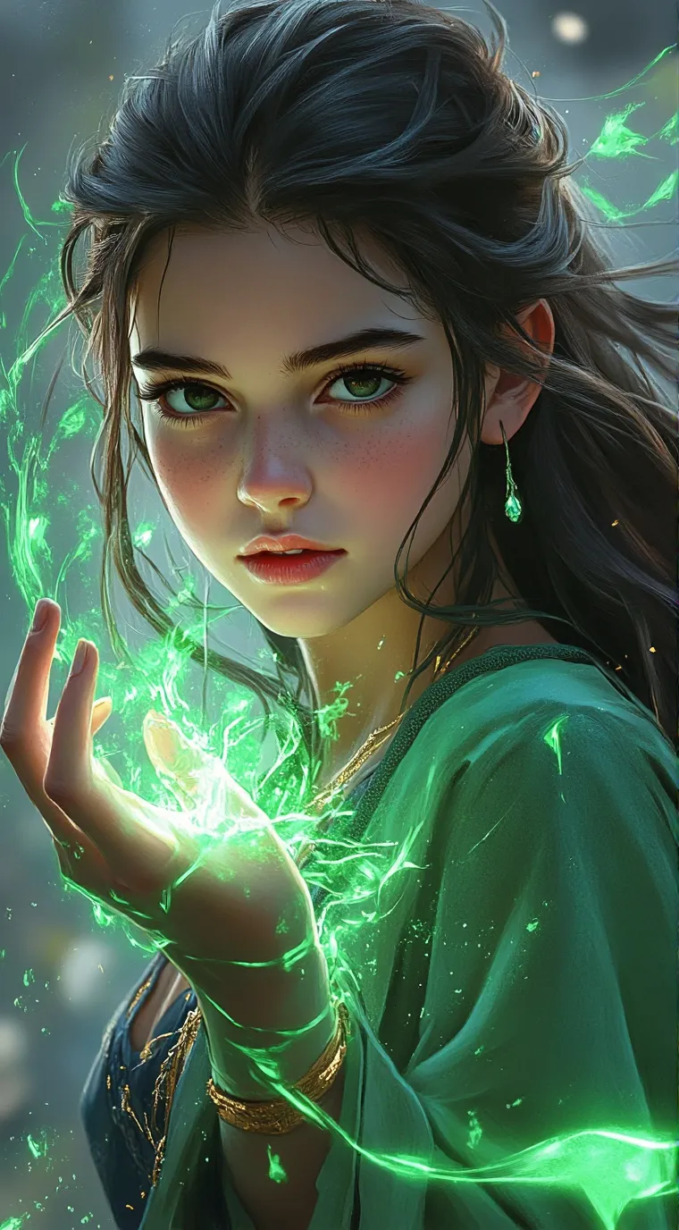 ai character: Beatriz  background