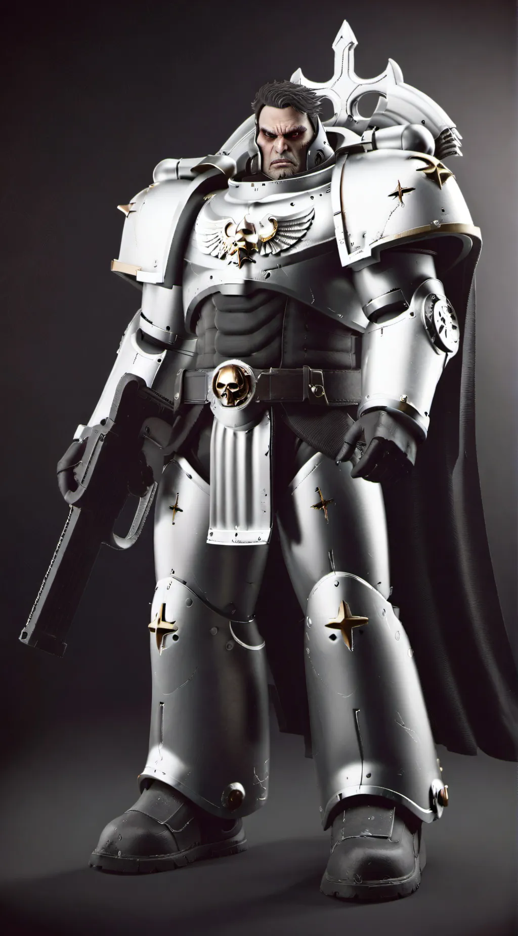 ai character: brother chaplain  background