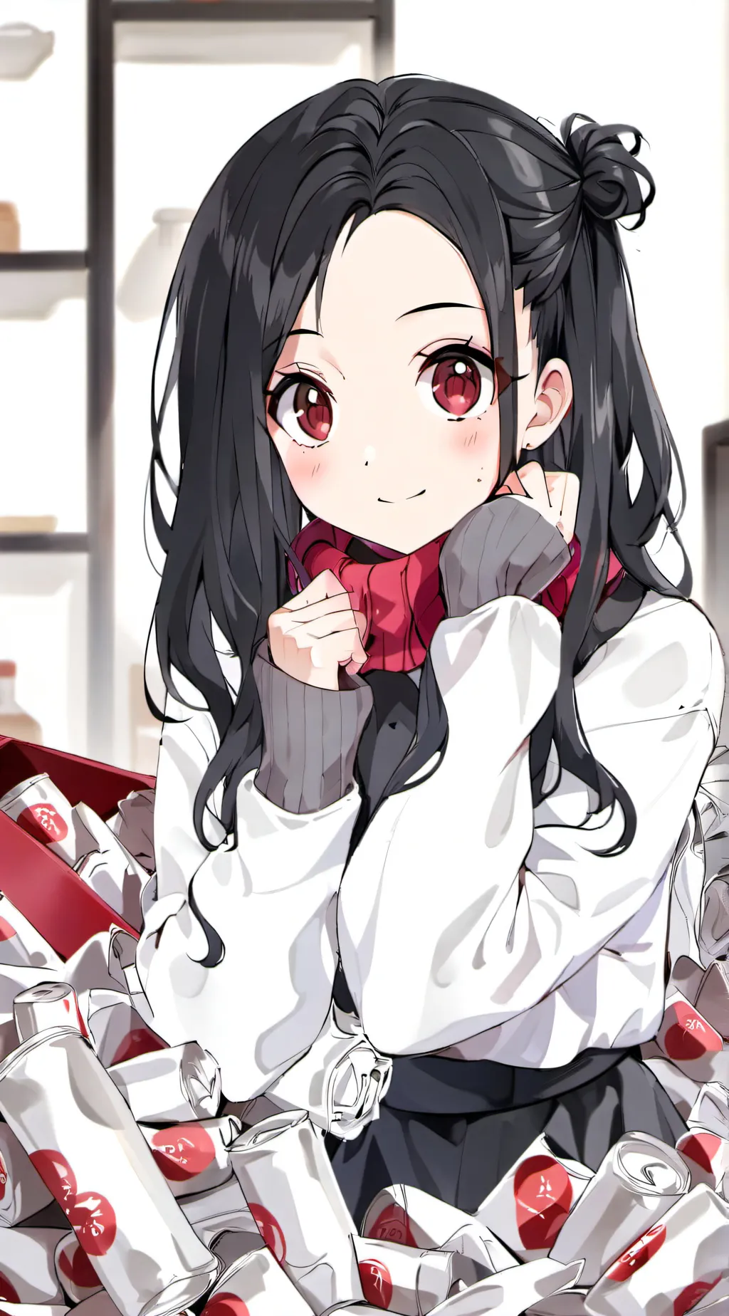 ai character: Mia Alessandra  background