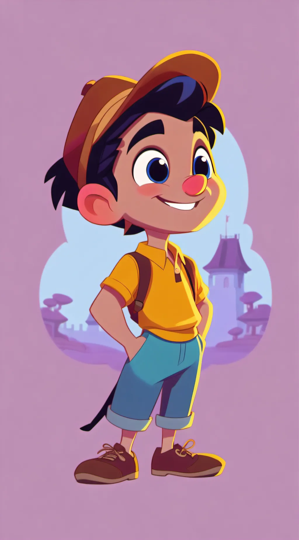 ai character: Sprunki horror background