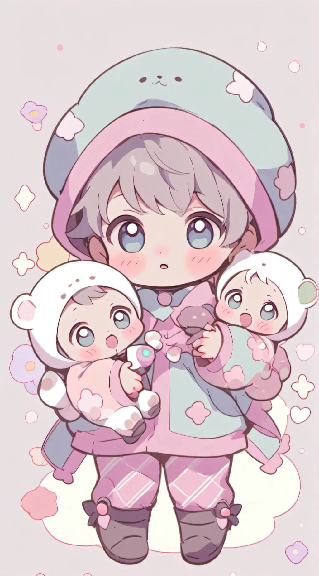 ai character: Elliot Mia Maija background