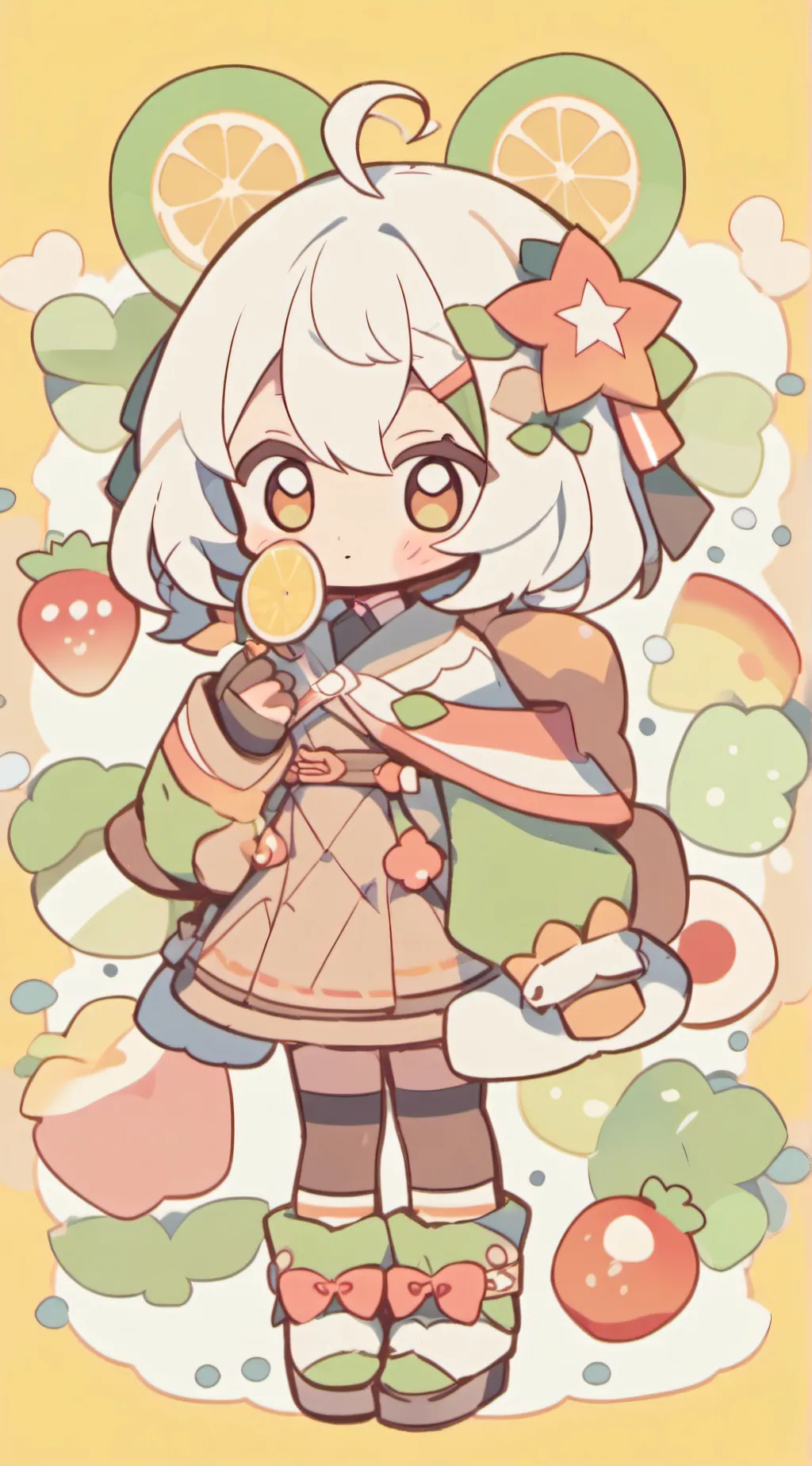 ai character: nino de 5 background