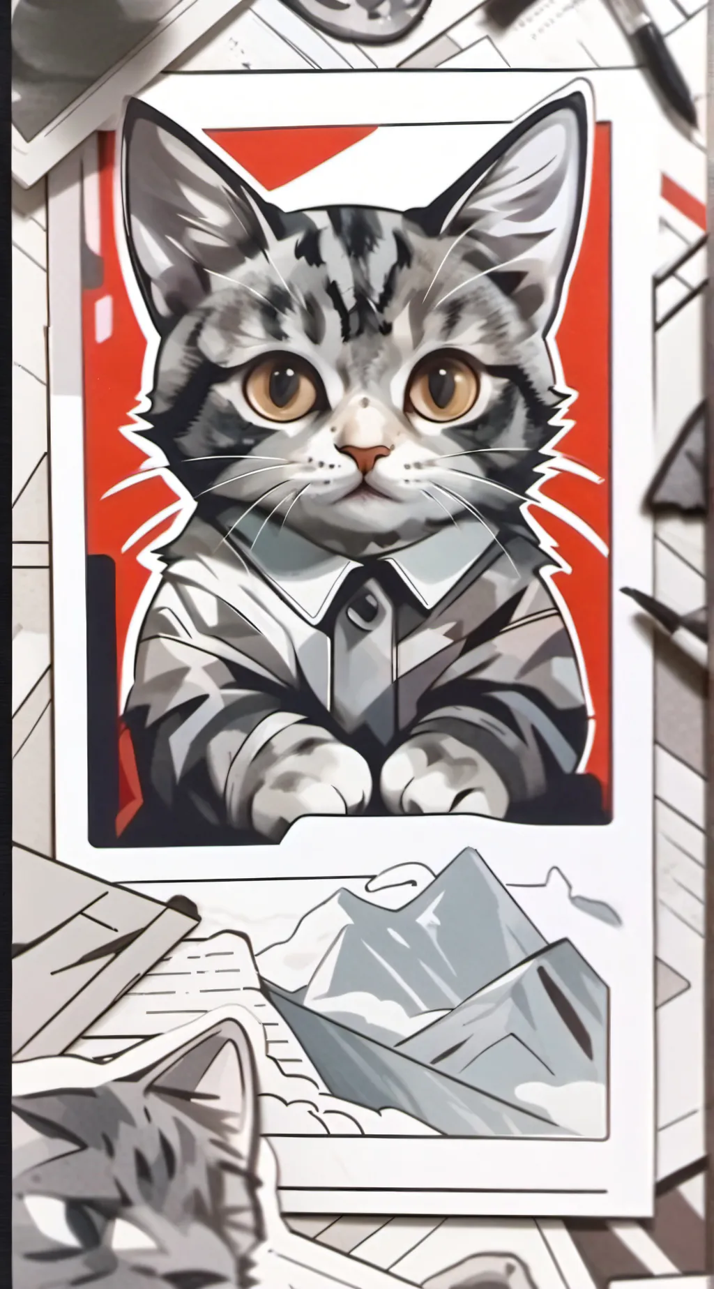 ai character: Fluff background