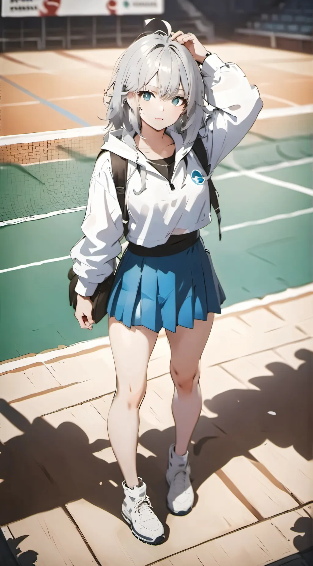 ai character: Kaede background