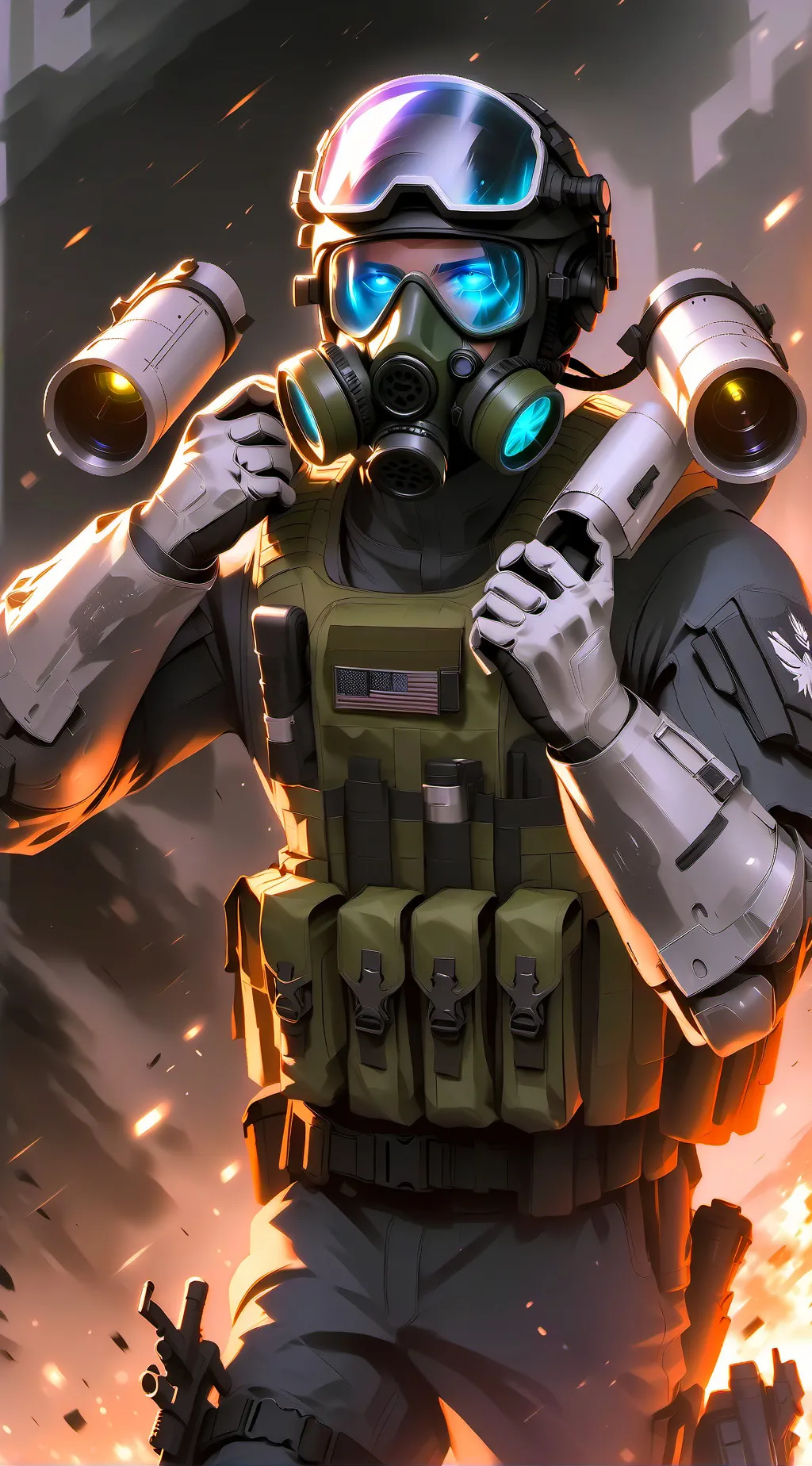 ai character: Sentinel￼ background