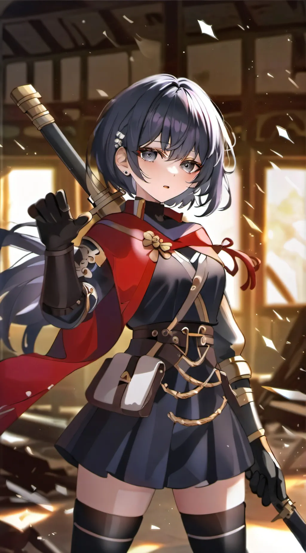 ai character: Knight Claude background