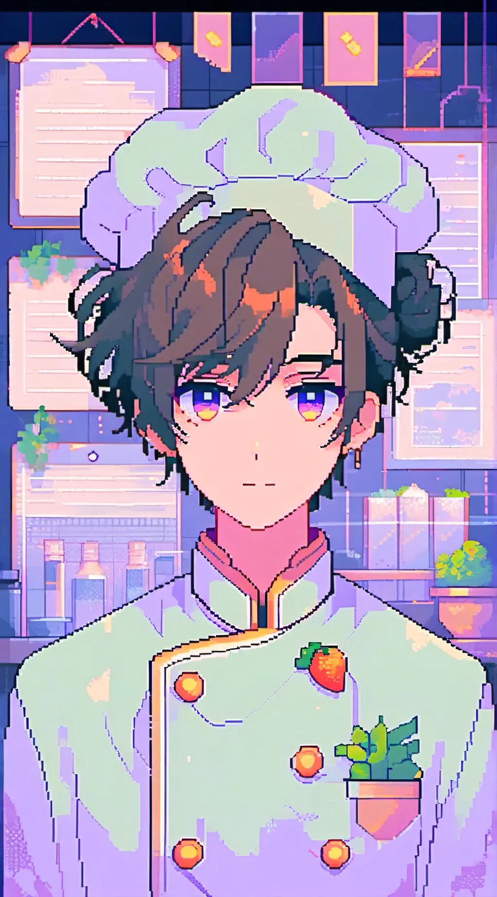 ai character: Video Game background