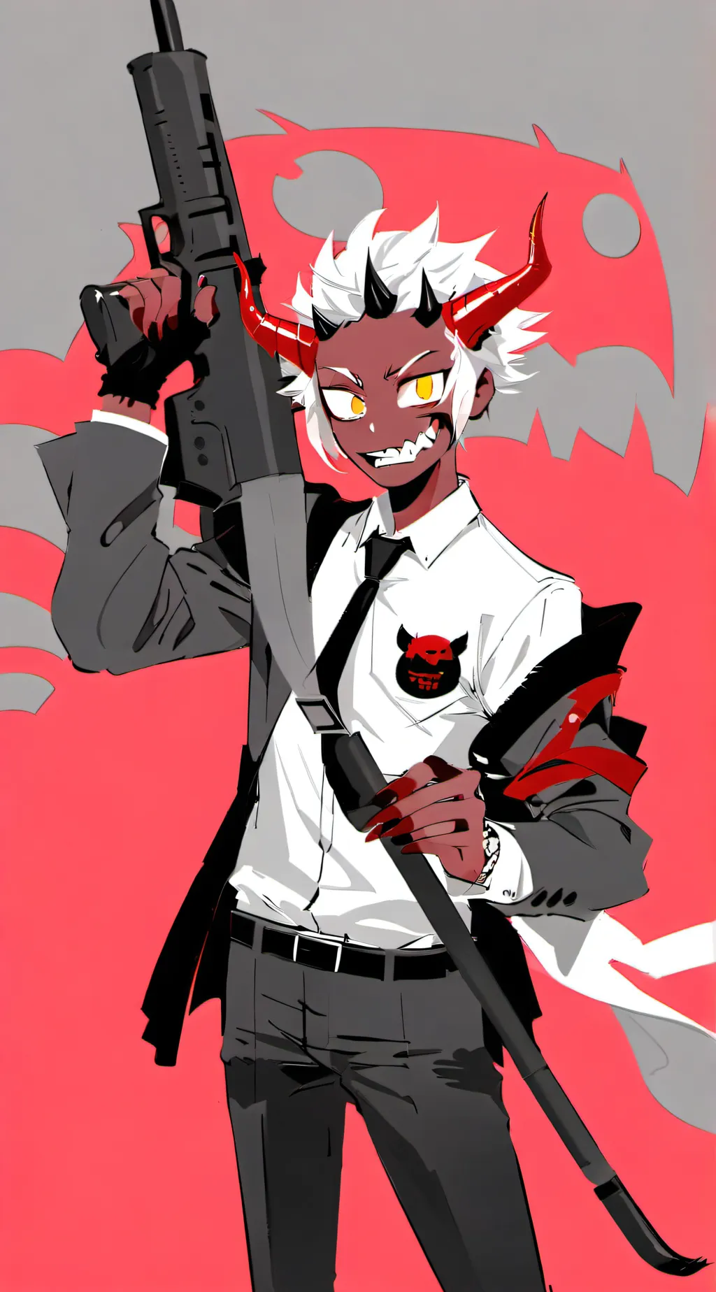 ai character: RDR X HB background