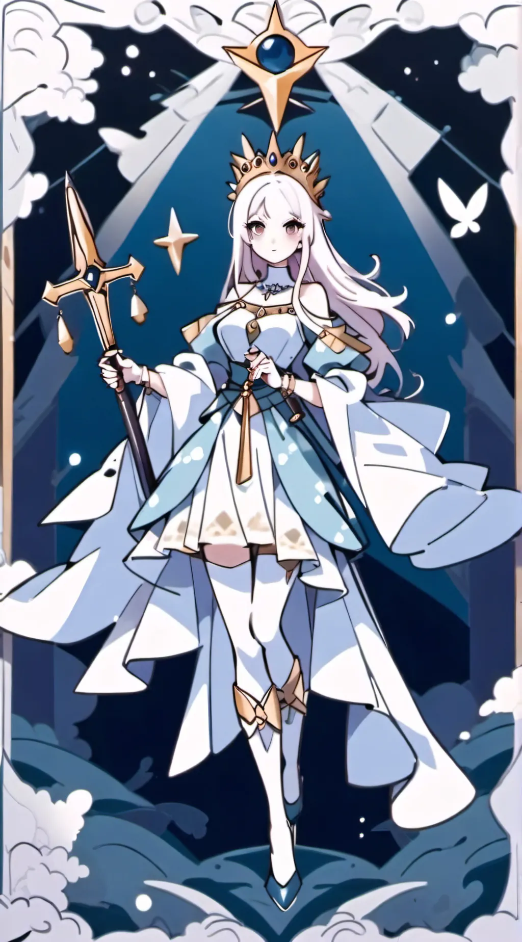 ai character: Layla queen of Sal background