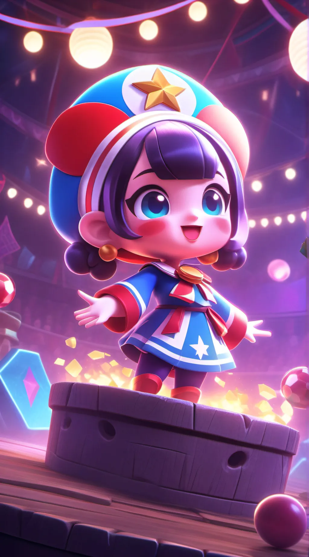 ai character: pomni background