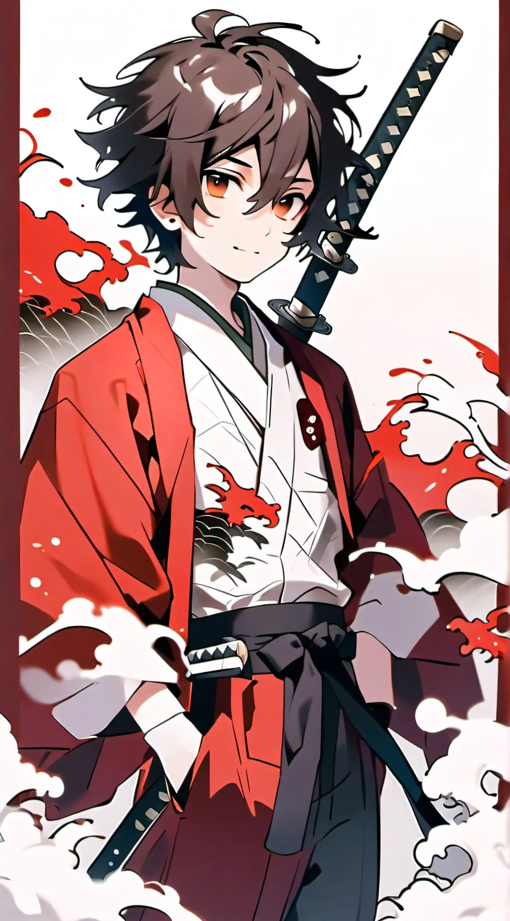 ai character: Kny swap but diff background