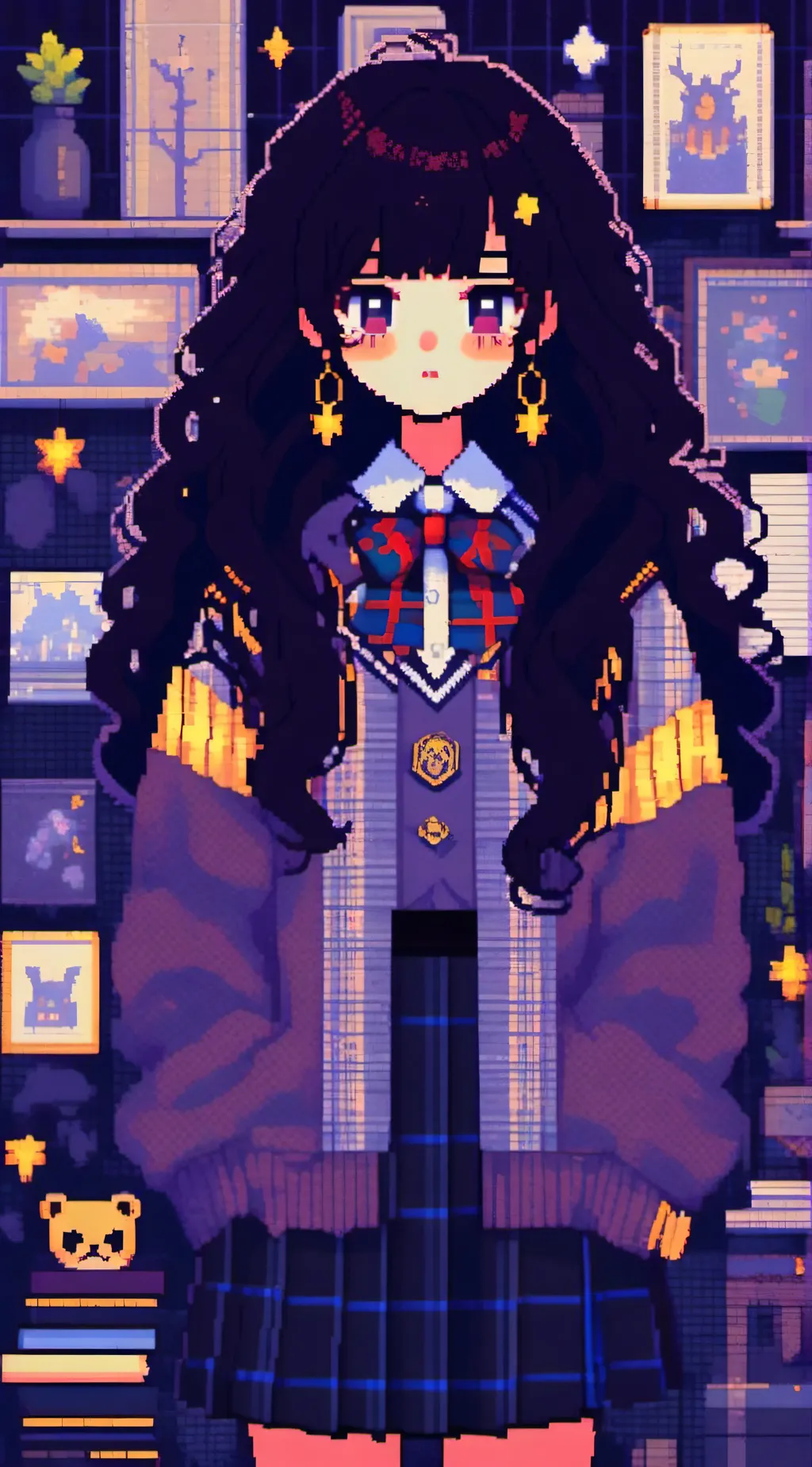 ai character: Astra background