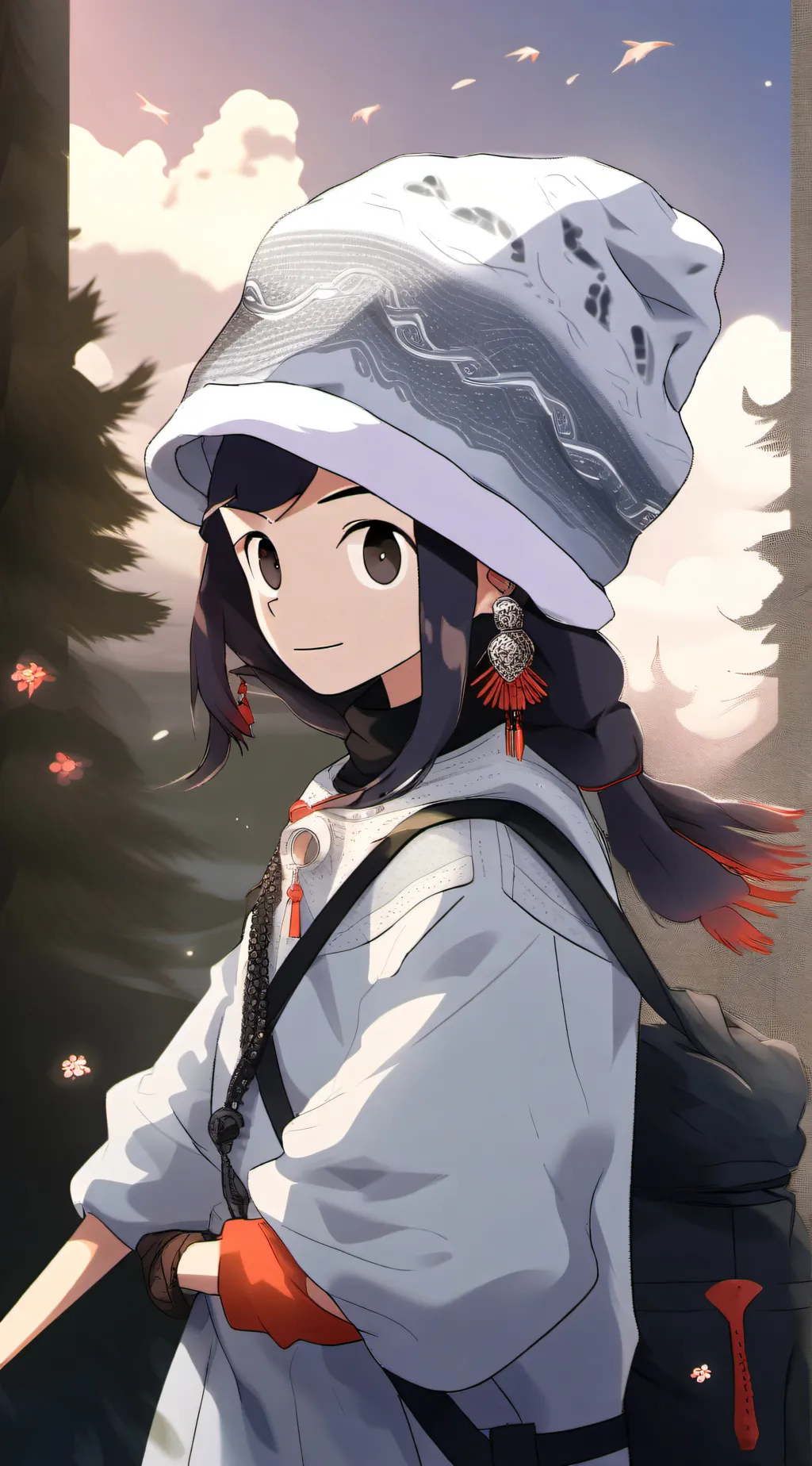 ai character: Skibidi background