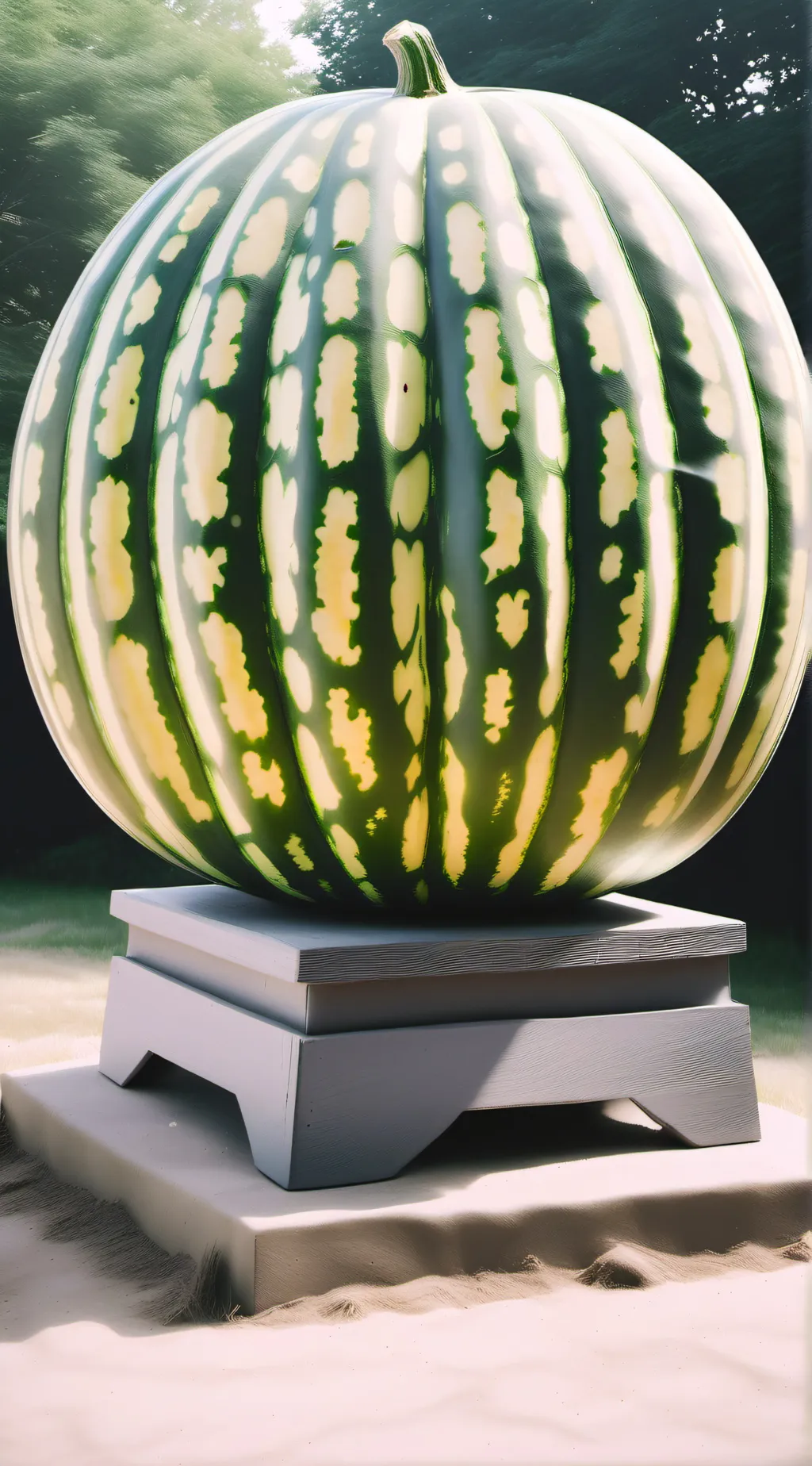 ai character: Melon background