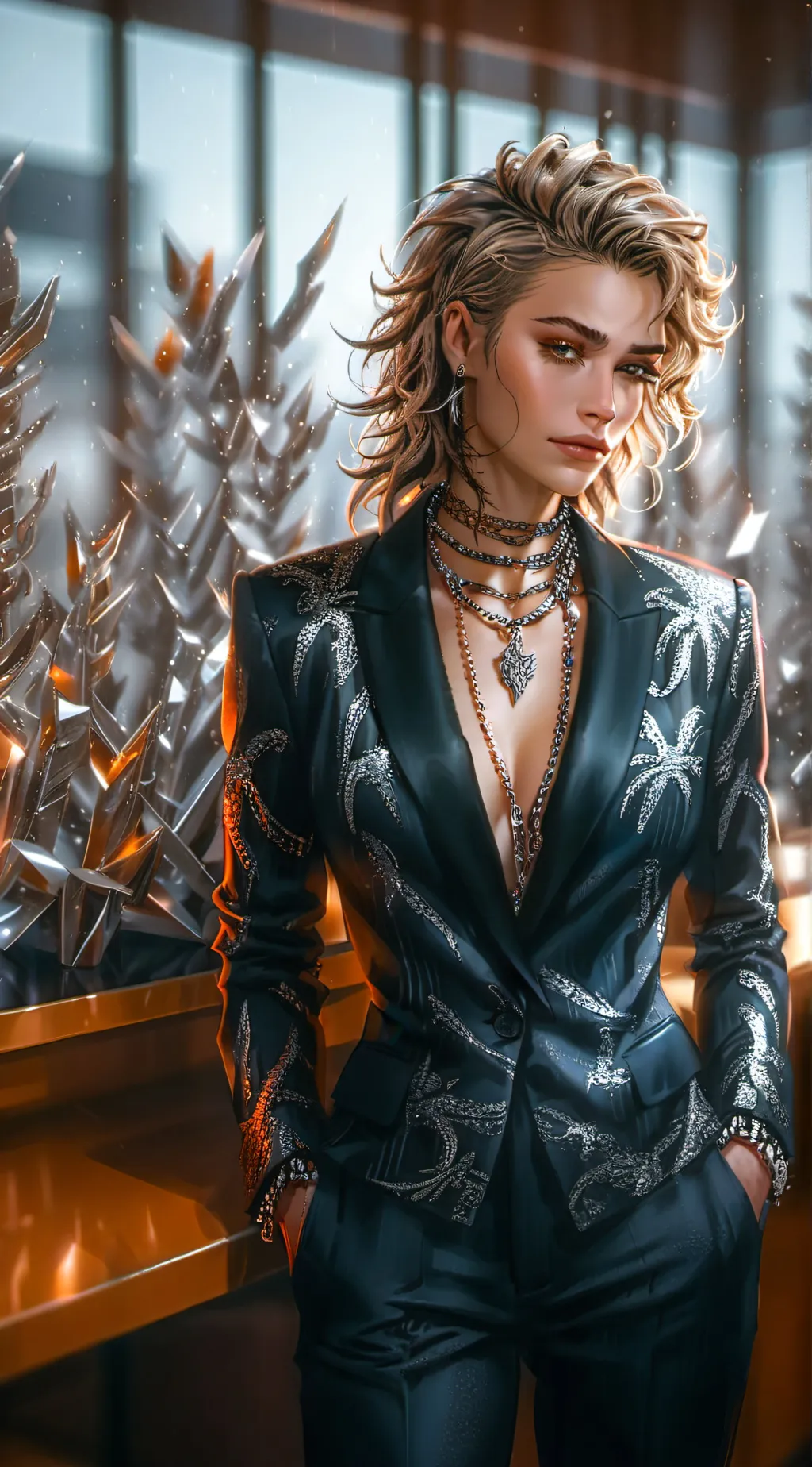 ai character: Camari Lucarell  background