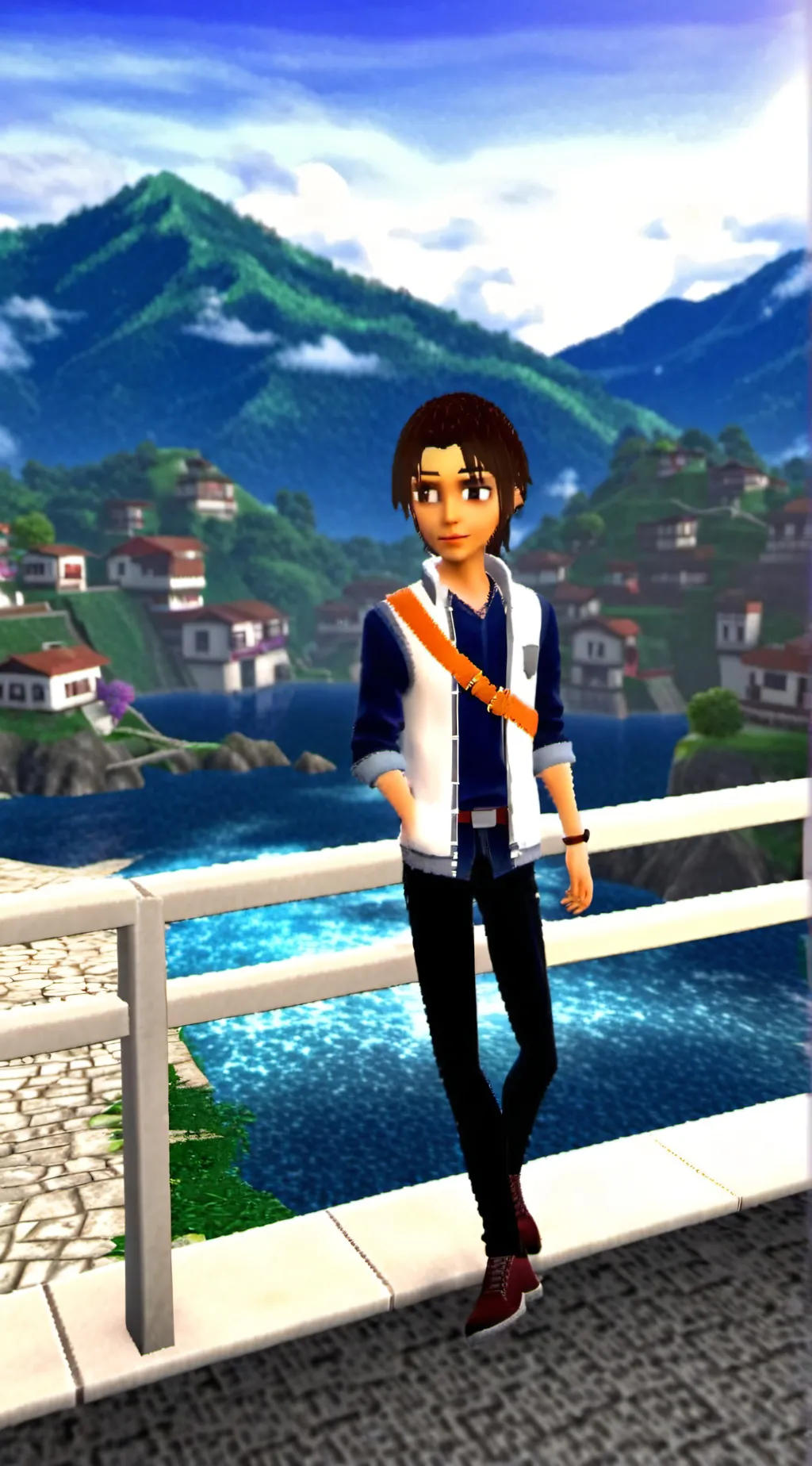 ai character: NPC Friend background