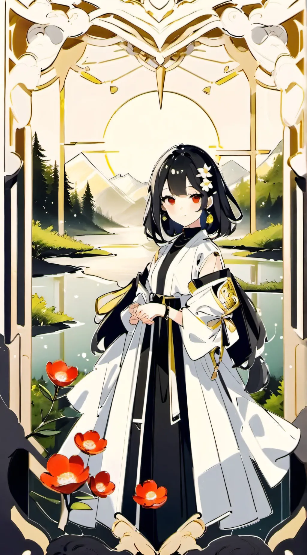 ai character: Wendy  background