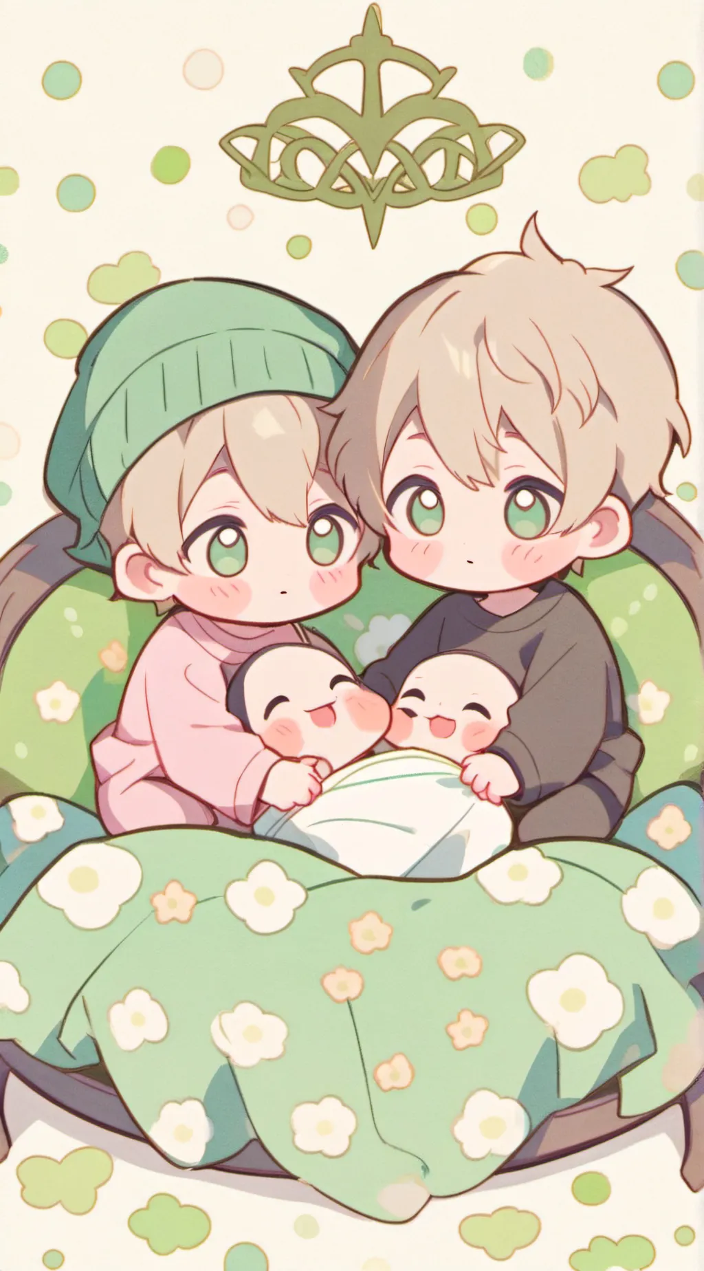 ai character: Jake Jack Mia Maya background