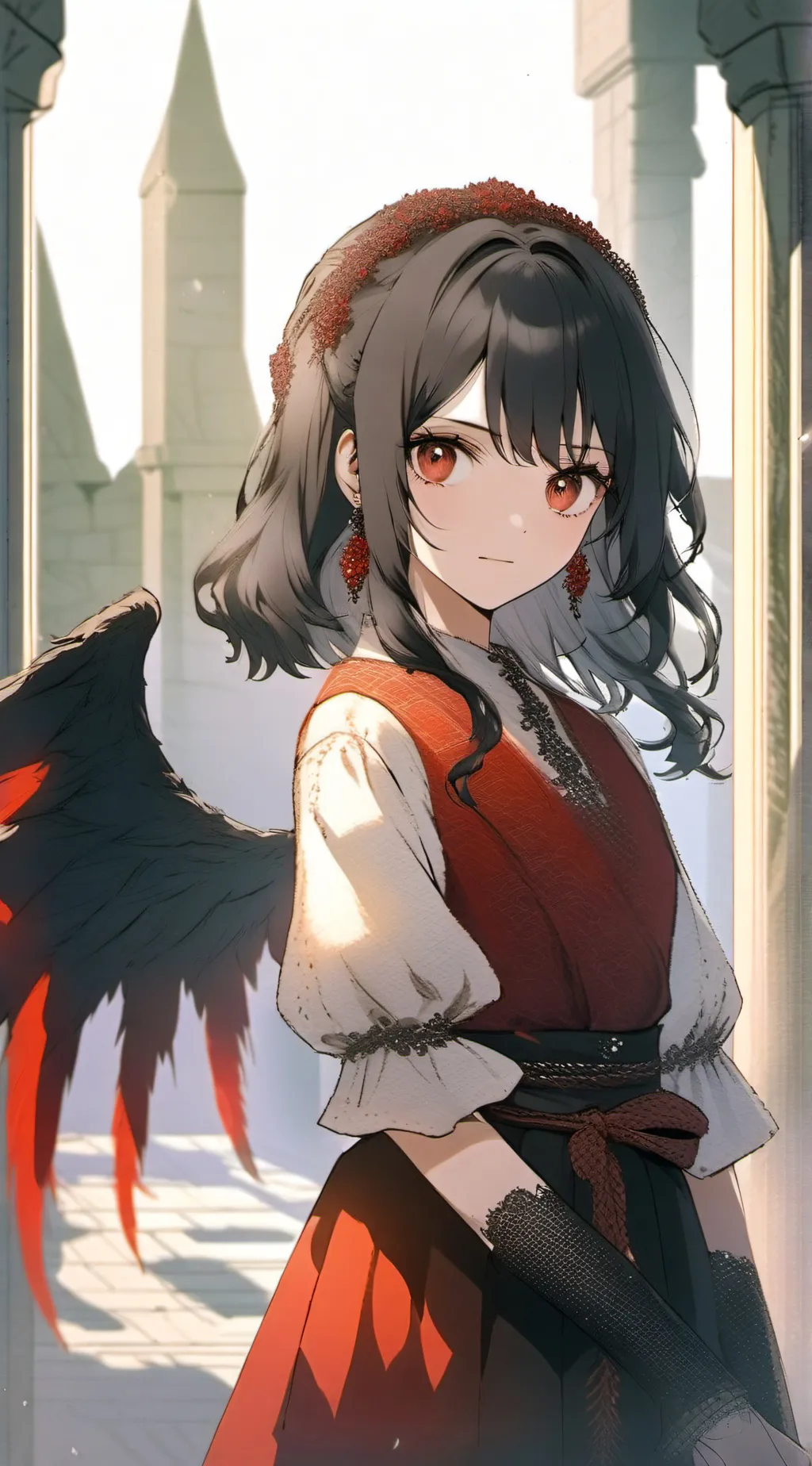 ai character: Hazbin hotel background