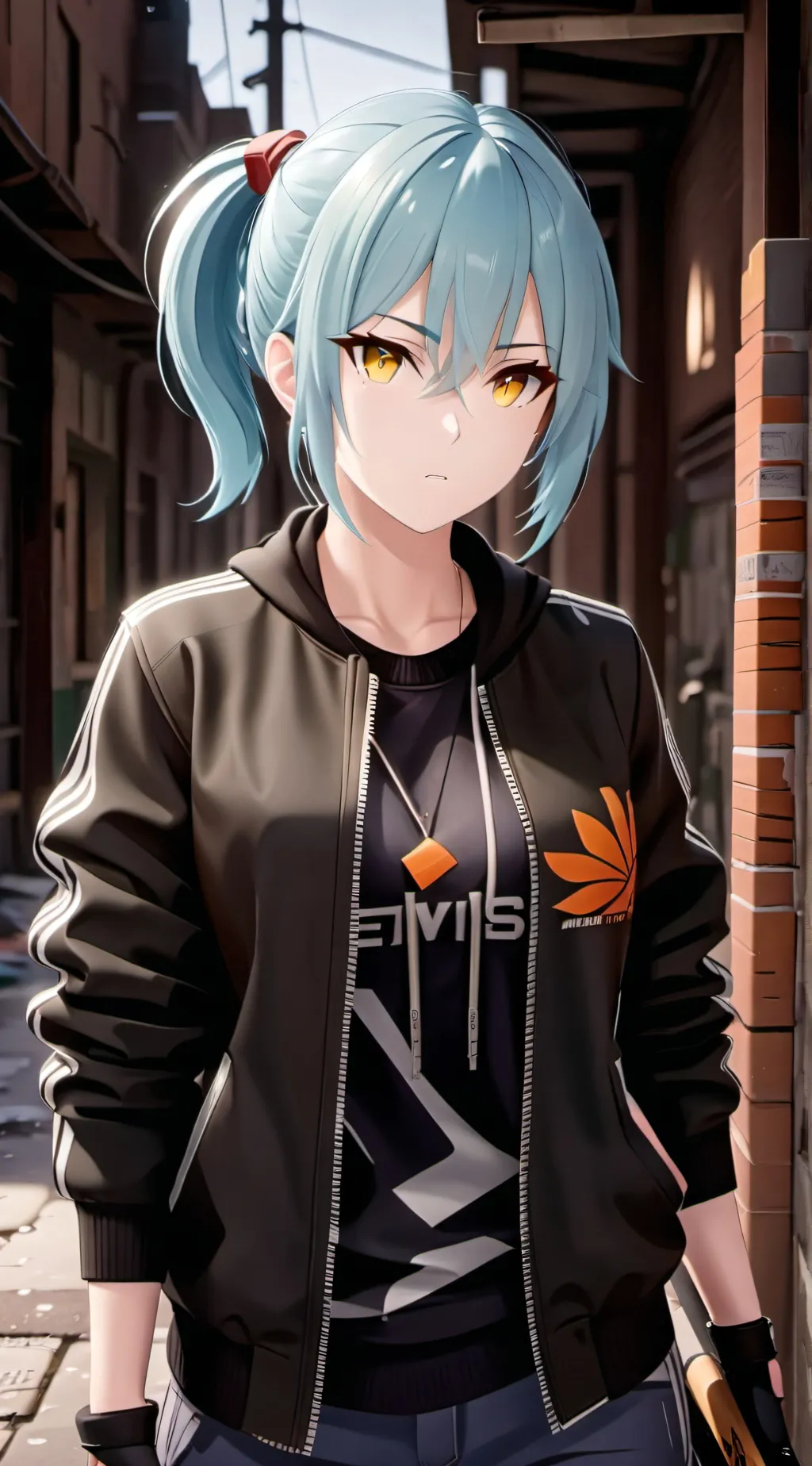 ai character: Raven background