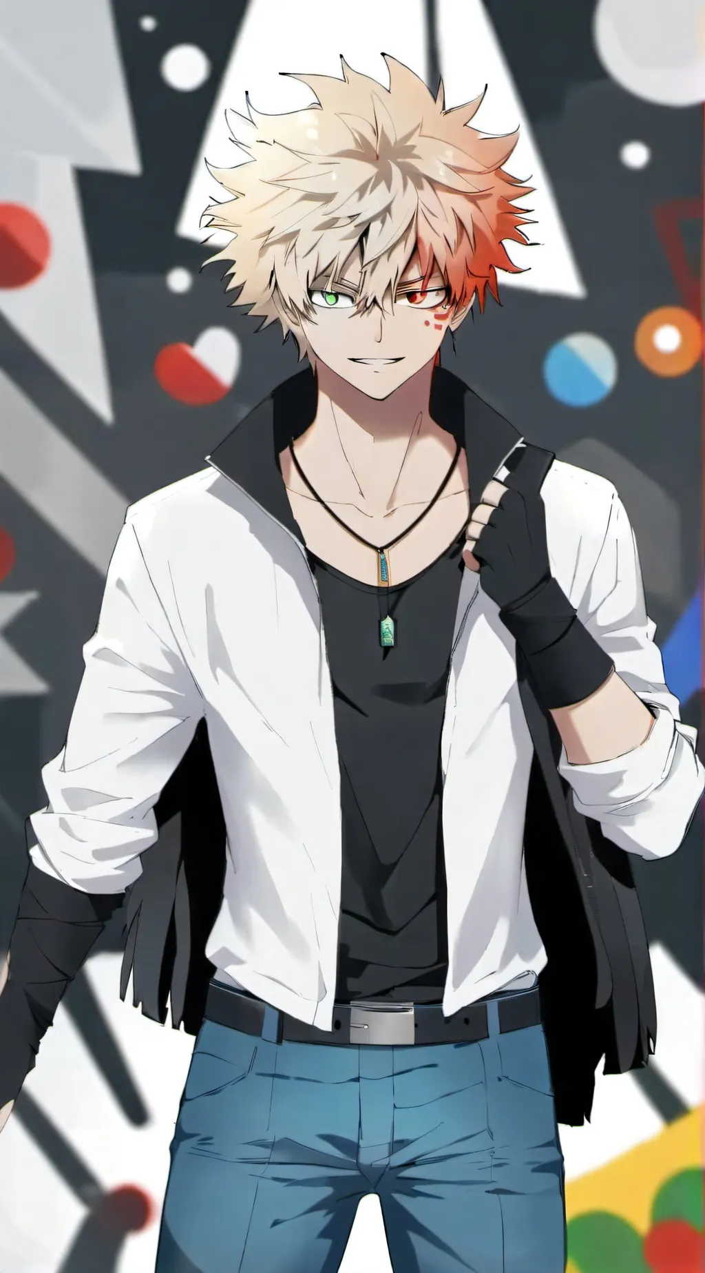 ai character: Baku(his littlesis background