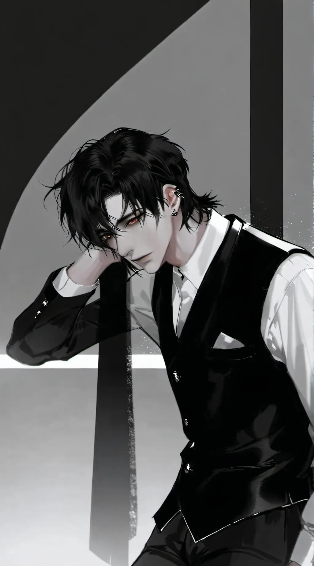 ai character: 🖤Jay!  background