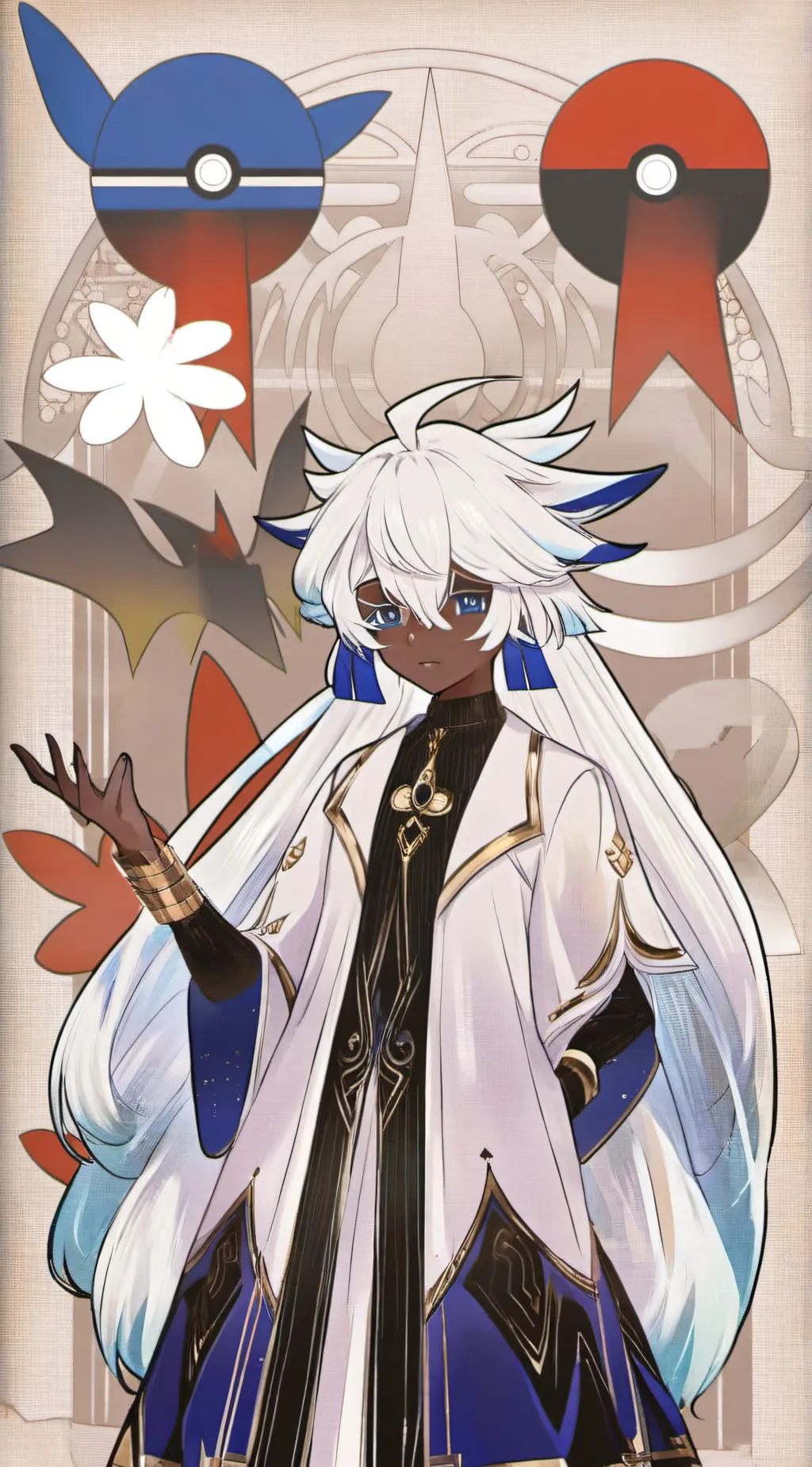 ai character: Uchū no ō / UCHU background