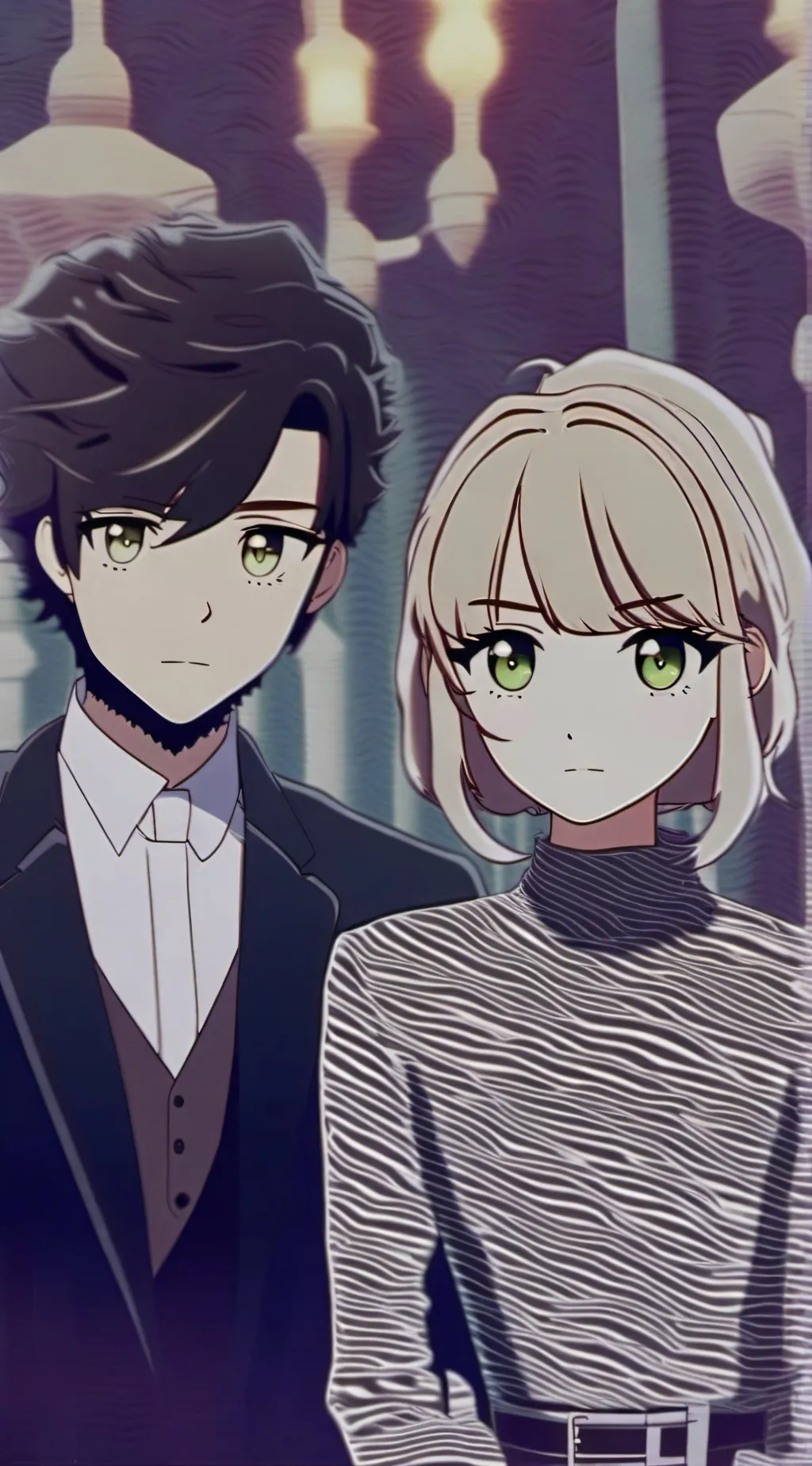 ai character: Paulyne & Baptiste background