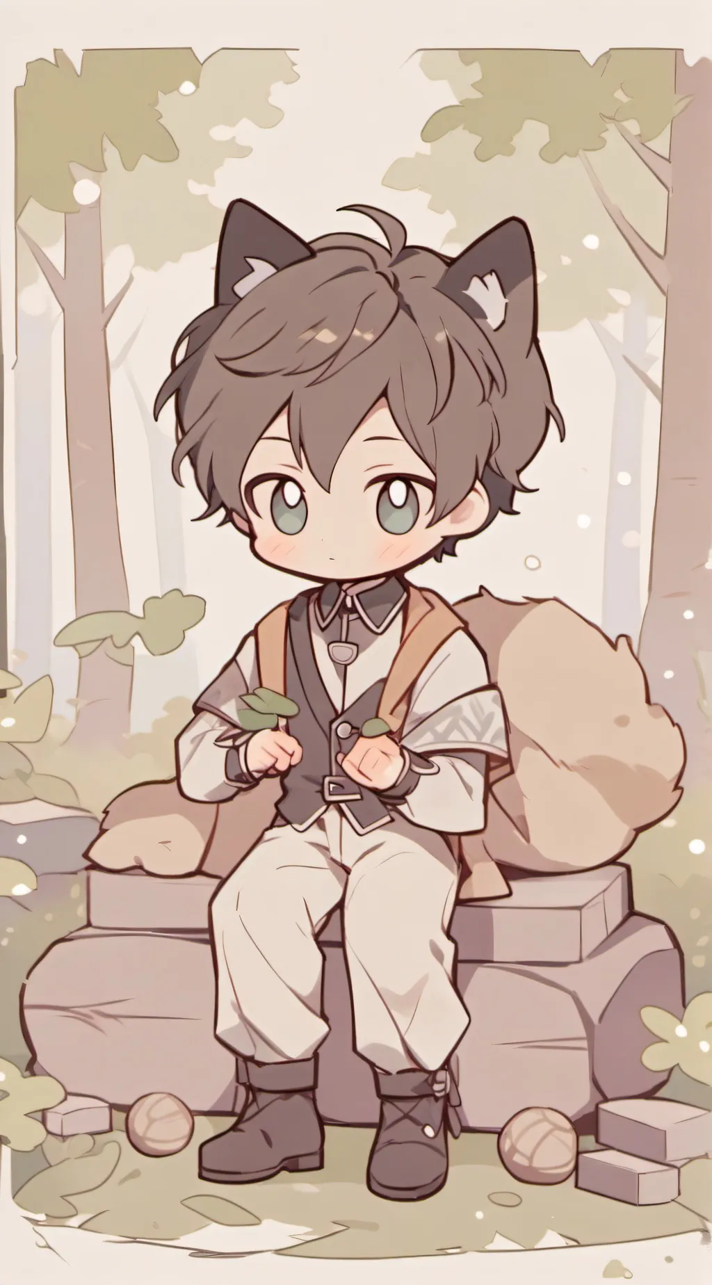 ai character: Charlie  background