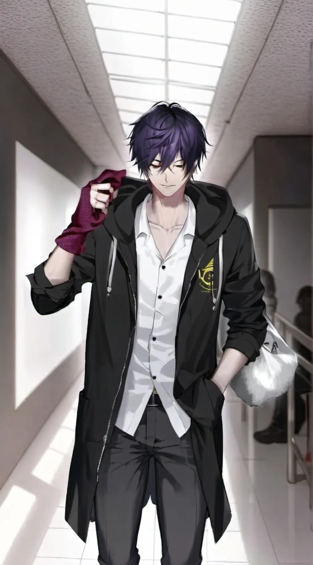 ai character: Jacob  background