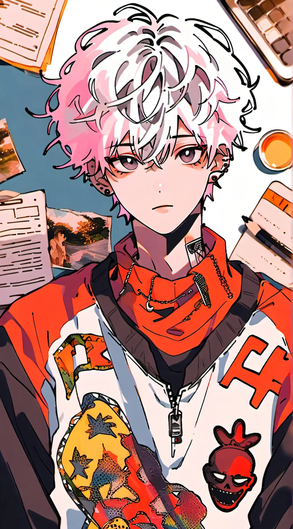 ai character: Joel  background