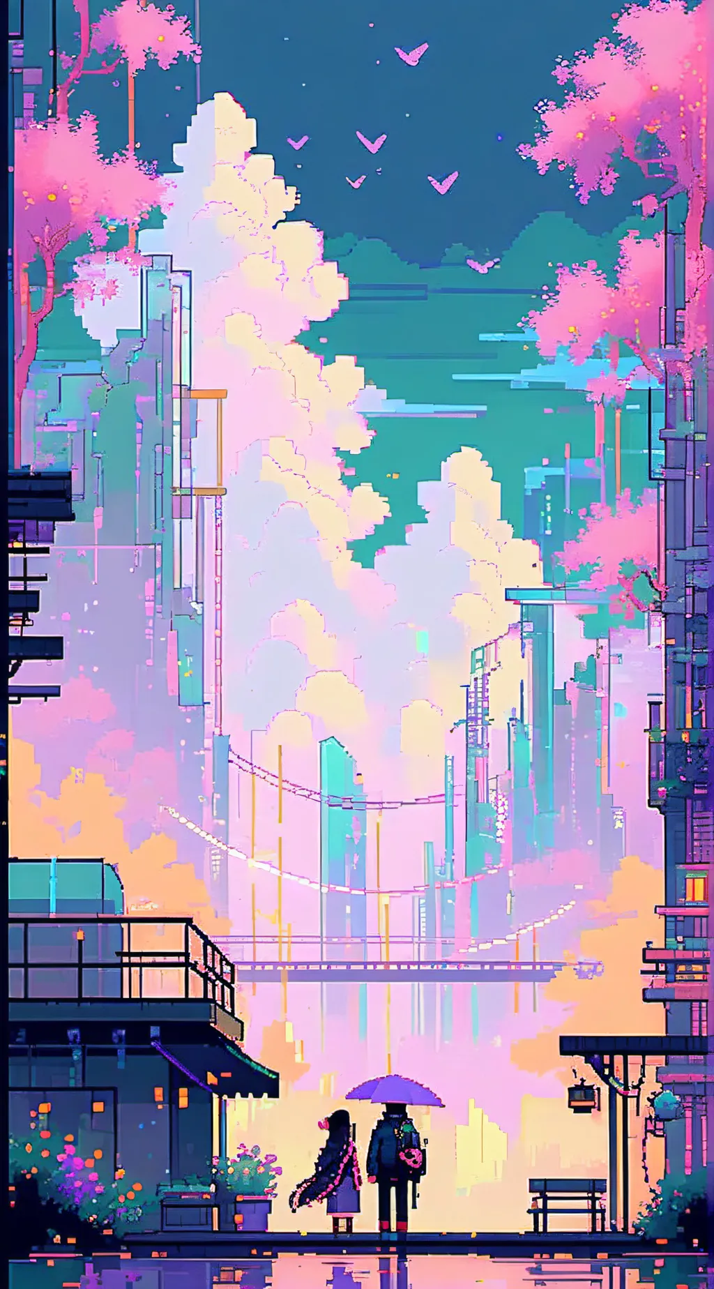 ai character: Kny uppermoons background